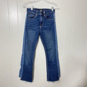 BDG Urban Outfitters Kick Flare High Rise Cropped Denim Jeans Size 25 EUC